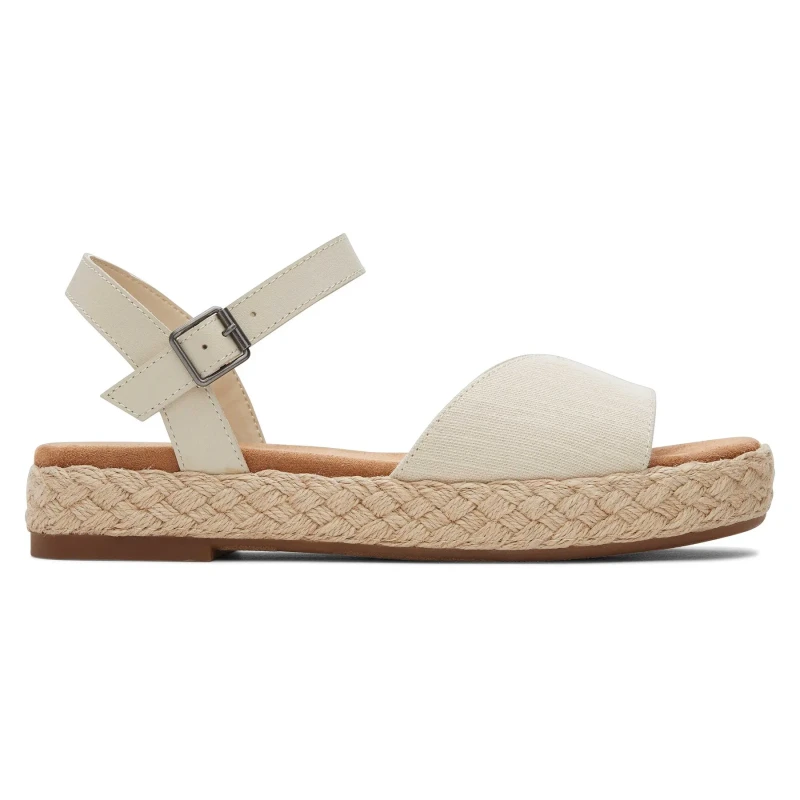 Image of TOMS Womens wedge sandals Toms Abby Beige Female 36