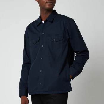Image of Hugo Boss Lovel 7 Overshirt Navy Size S Men