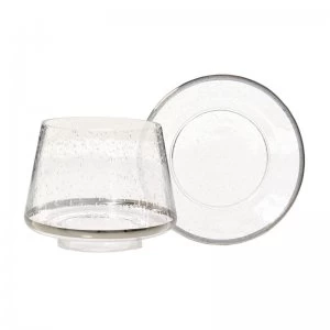 Image of Yankee Candle Kensington Glass Large Shade And Tray