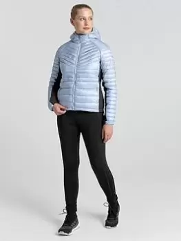 Image of Craghoppers EXPOLITE HOODED JACKET, Mist, Size 12, Women