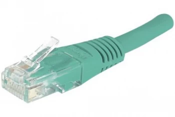 Image of Patch Cord RJ45 U/UTP CAT.6 Green - 5 M Full Copper