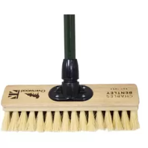 Image of Charnwood 12' Dual Fill Broom Garden Maintenance fsc - Green - Charles Bentley