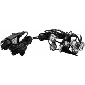 Image of Loops - IP65 Outdoor Ground Spike Light Transparent Plastic 3W Built in led