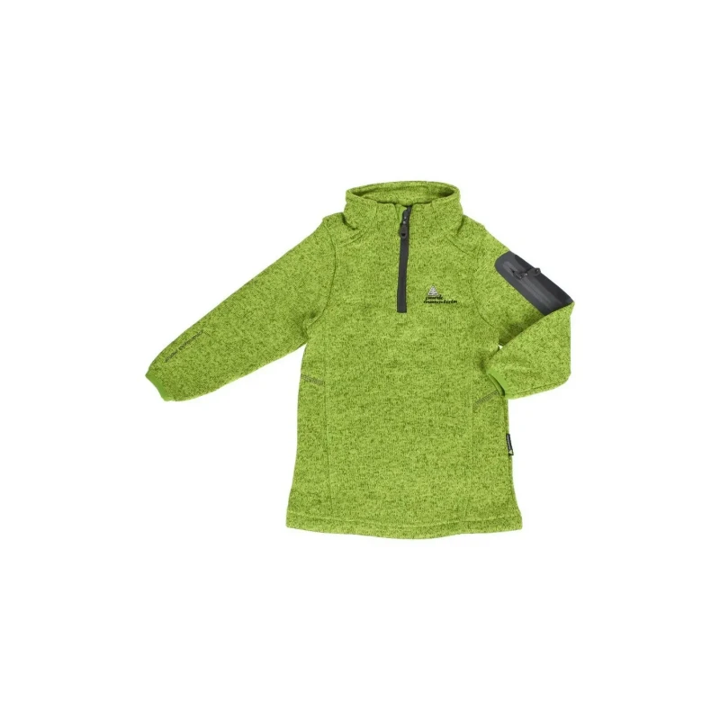 Image of Children's fleece jacket Peak Mountain Ecypa Vert Male 3 ans