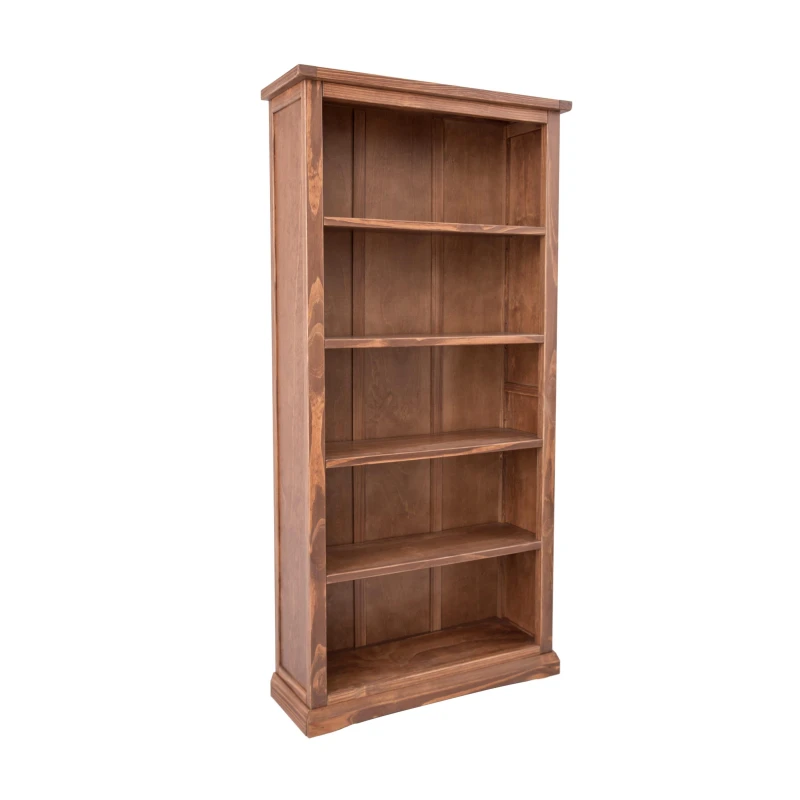 Image of Cabinet Bits Bookcase with plinth 180x90x30cm in Brown Size: 180 x 90 x 30cm Brown Unisex 180 x 90 x 30 cm