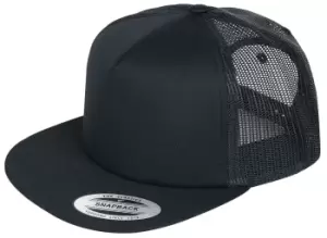 Image of Flexfit Foam Trucker, Black, Unisex, Headwear, 6005FF-00007-0050