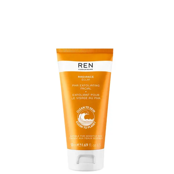 Image of REN Clean Skincare Radiance PHA Exfoliating Facial 50ml