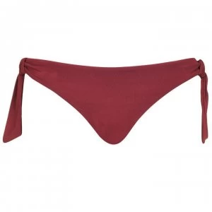 Image of Seafolly Active Ring Hipster Bikini Bottoms - PLUM