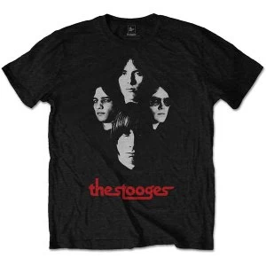 Image of Iggy & The Stooges - Group Shot Mens X-Large T-Shirt - Black