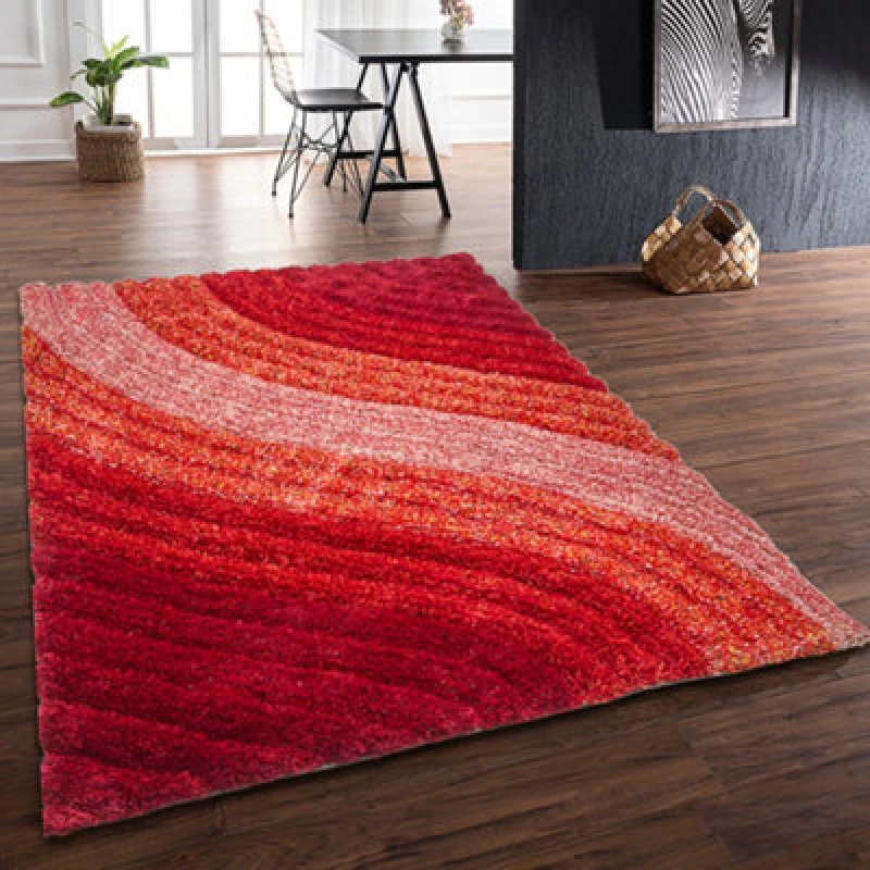 Image of Ds Living Ultra Plush Lena Red Rug