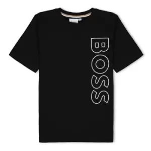 Image of Boss Large Logo T-Shirt - Black
