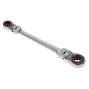 Image of Ratchet Ring Spanner 4-in-1 Flexi-Head Reversible Metric Platinum Series