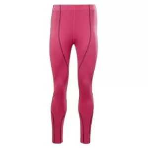 Image of Reebok MYT Detail Poly Leggings Womens - Semi Proud Pink