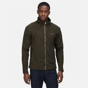 Image of Regatta Eilon Full Zip Fleece Jacket - DkKhk/BlkMrl