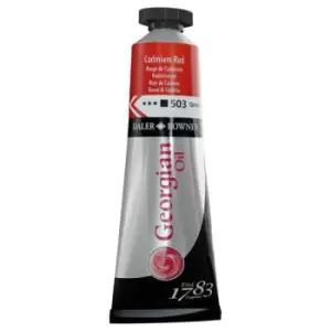 Image of Daler-Rowney 111014503 Georgian Oil 38ml Cad Red