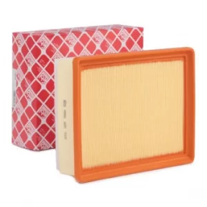 Image of FEBI BILSTEIN Air Filter RENAULT,NISSAN,OPEL 48466 6000618816,6000619767,6000620495 Engine Filter 1654600Q3K,1654600Q3M,04422252,4422252,165460107R