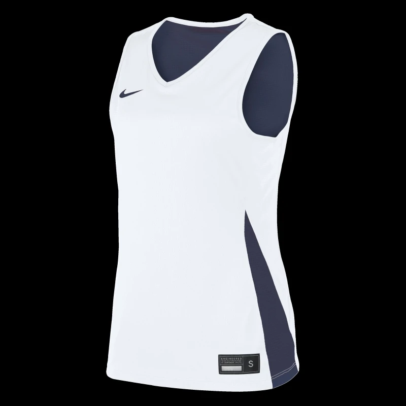 Image of Nike Tm Bskbl Rv Jsy Obsidian/White female 16 (XL)