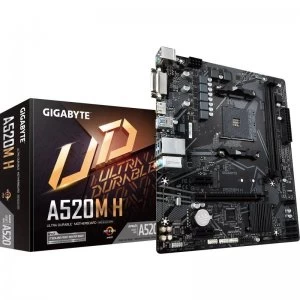 Image of Gigabyte A520MH AMD Socket AM4 Motherboard