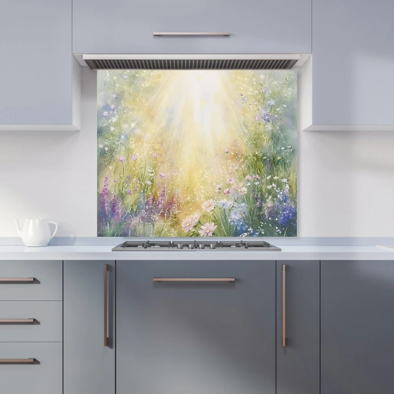 Image of Designer Kitchen Splashbacks Ava Sterling: 00003 Kitchen Splashback Size: 900mm x 750mm Multicolor Unisex 900mm x 750mm