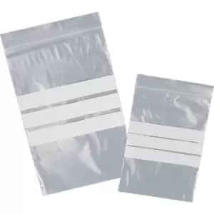 Image of 3"X3.3/8" Write-on Grip Seal Bags, Pk-1000