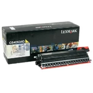 Image of Lexmark C540X34G Yellow Photodeveloper Unit