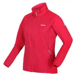 Image of Regatta Womens Highton Winter Full Zip III - Berry/PkPotn