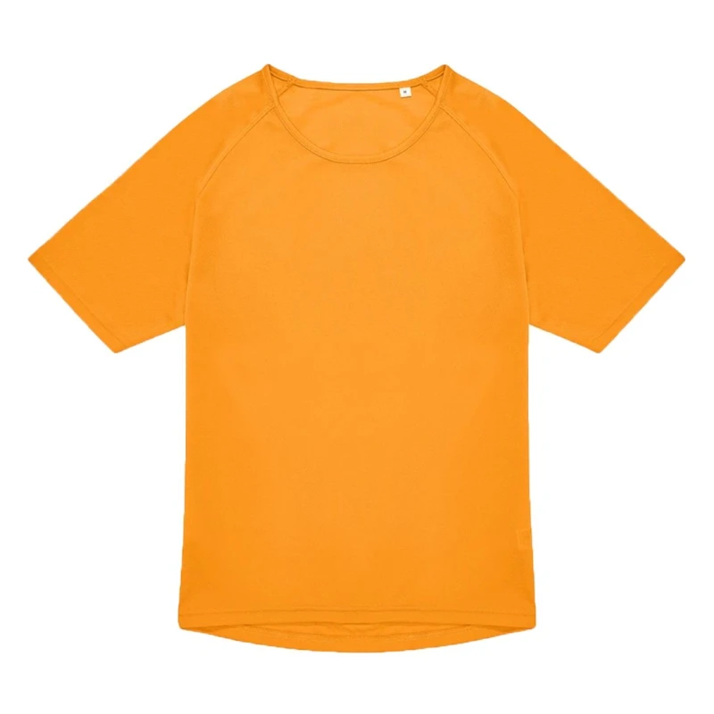 Image of B&C Mens Active T-Shirt in Coral Size: XS Coral Male XS