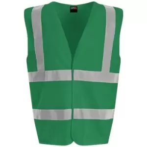 Image of PRO RTX High Visibility Unisex Waistcoat (XXL) (Kelly Green) - Kelly Green