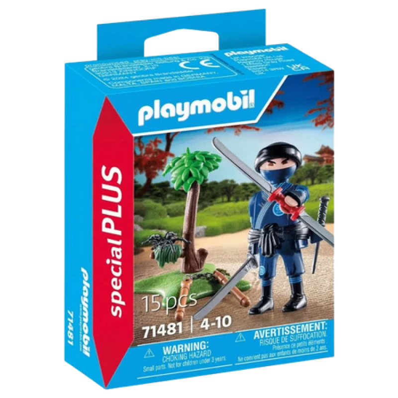 Image of Playmobil Special Plus Ninja Playset PMB-TOY88