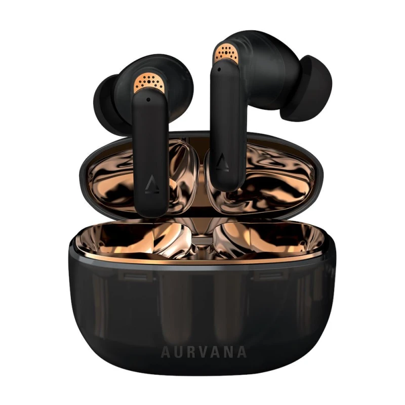 Image of Creative Labs Creative Labs Aurvana Ace 2 Headset True Wireless Stereo (TWS) In-ear Calls/Music/Sport/Everyday USB Type-C Bluetooth Black, Copper 51EF