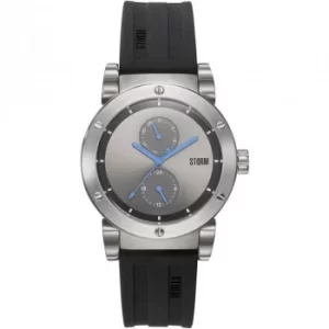 Image of Mens Storm Storm Hydron V2 Rubber Grey Watch