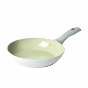 Image of Salter Earth Forged Aluminium Non-Stick 20cm Frying Pan - Green