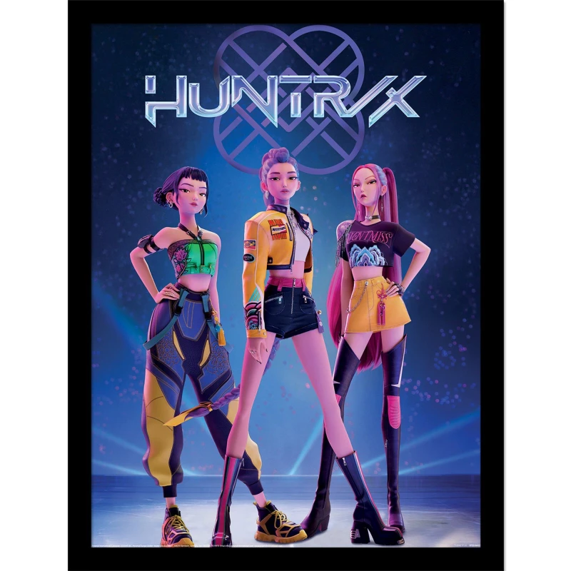 Image of K-pop Demon Hunters (huntrix) Collector Print, Multi FP2510412