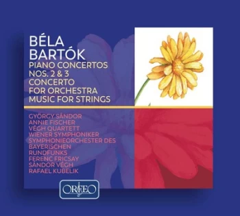 Image of Bela Bartok Piano Concertos Nos 2 & 3/Concerto for Orchestra/ by Bela Bartok CD Album