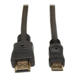 Image of Tripp Lite HDMI to Mini HDMI Cable with Ethernet Digital Video with Audio Adapter (M/M) 0.91 m (3-ft.)