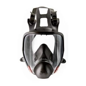 Image of 3M 6000 Series Full Face Mask Respirator Medium Dark Grey