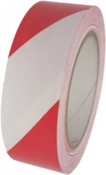 Image of Hazard Tape Red/White 50mm x 33M