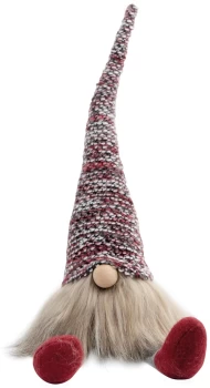 Image of ST Helens H&G Fabric Santa-Gonk Decoration - Multi Colour Hat