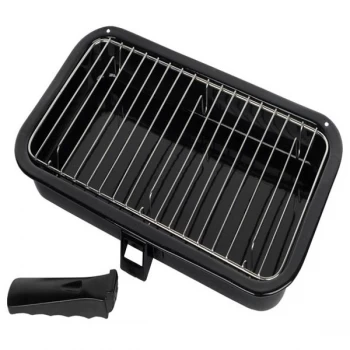 Image of Pendeford Vitreous Enamel Bakeware Grill pan with Tray 28 x 23cm