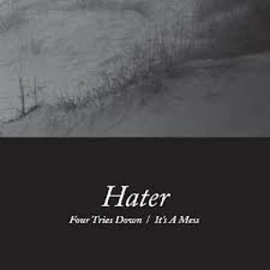 Image of Hater - Four Tries Down/It's A Mess Vinyl