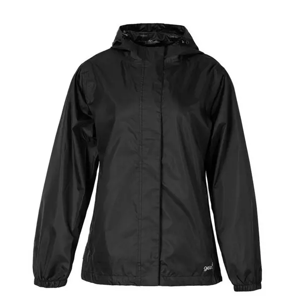 Image of Gelert Ladies Lightweight Waterproof Jacket - Black 6