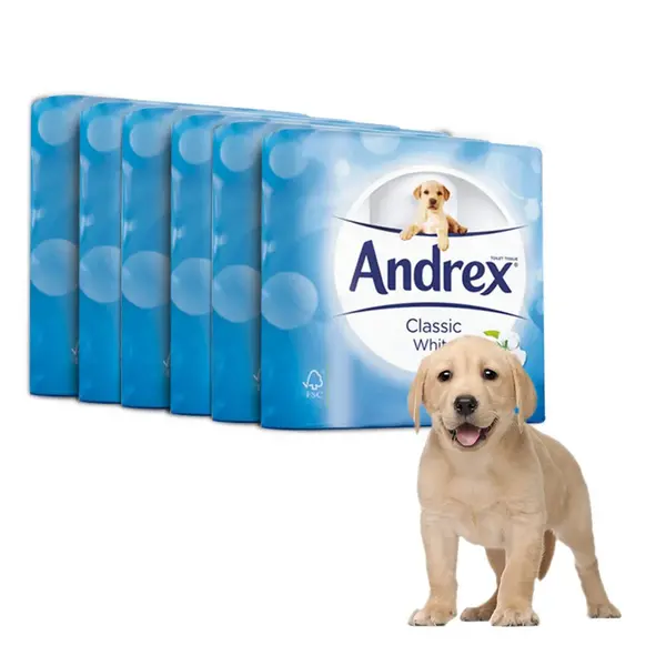 Image of Andrex Classic White 24 Toilet Rolls
