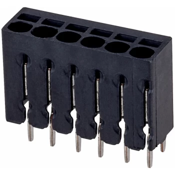 Image of 1701105 PTSM 0,5/ 6-2,5-V-THR Terminal Block 6A 6 Way 2.5mm (5) - Phoenix Contact