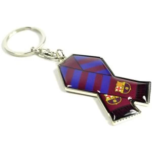 Image of Barcelona Bar Scarf Metal Keyring