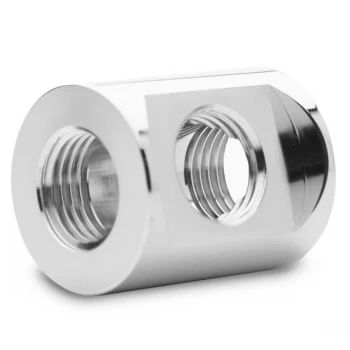 Image of EK Water Blocks EK-Quantum Torque Splitter 3F T Fitting - Nickel