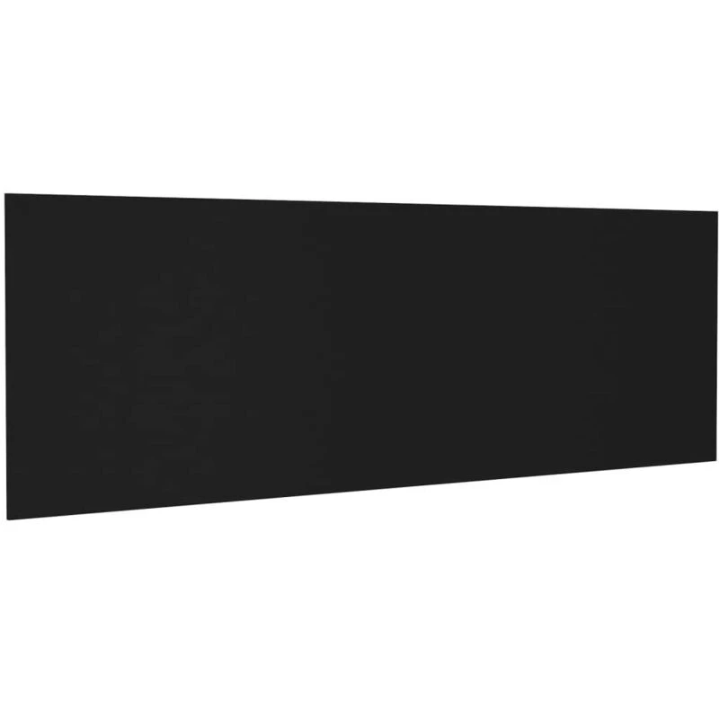 Image of VIDAXL Wall Headboard Black 240x1.5x80cm Engineered Wood Vidaxl 8720286964637