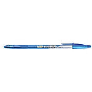 Image of BIC Cristal Gel+ Rollerball Pen Medium 0.4mm Blue Pack of 20