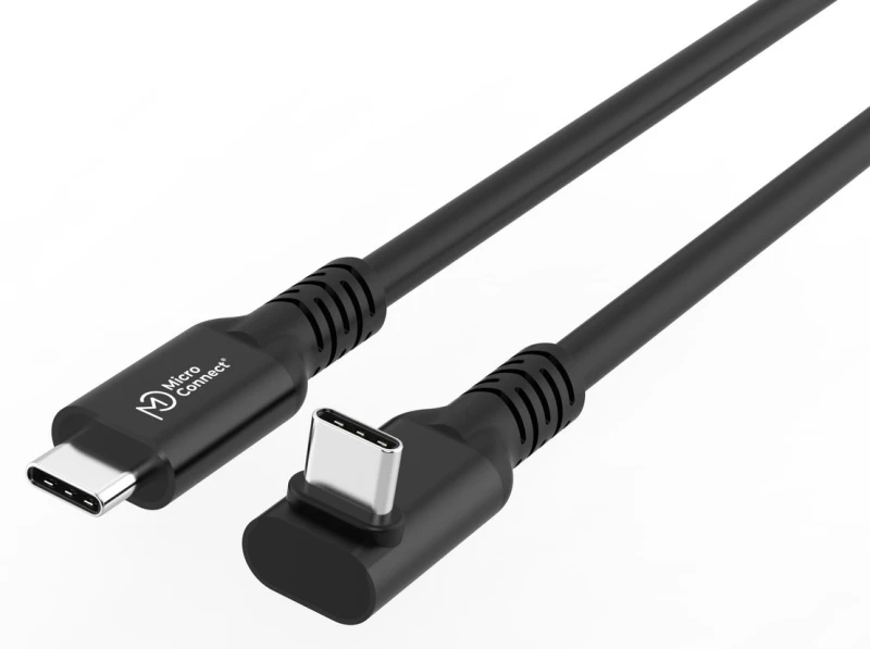 Image of Microconnect MC-USB3.2CC2-FA USB cable USB 3.2 Gen 2x2 2m USB C Black