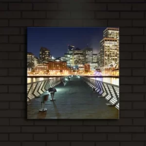 Image of 4040?ACT-14 Multicolor Decorative LED Lighted Canvas Painting