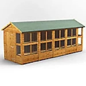 Image of Power Garden Shed 186PAPS Golden Brown 18x6